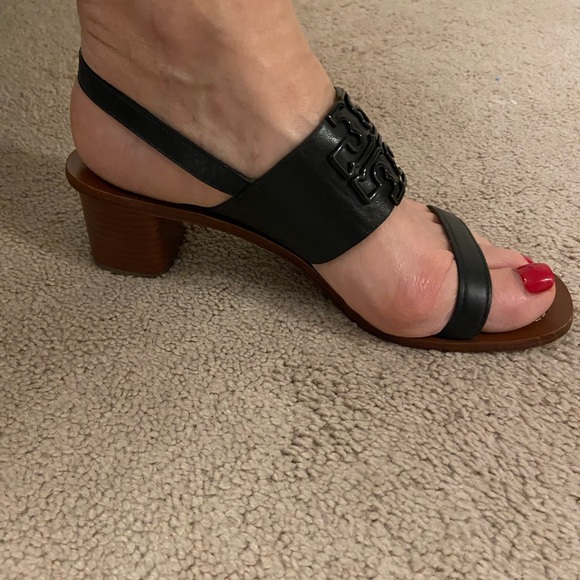 Tory Burch Heeled Block Sandal - Picture 3 of 7